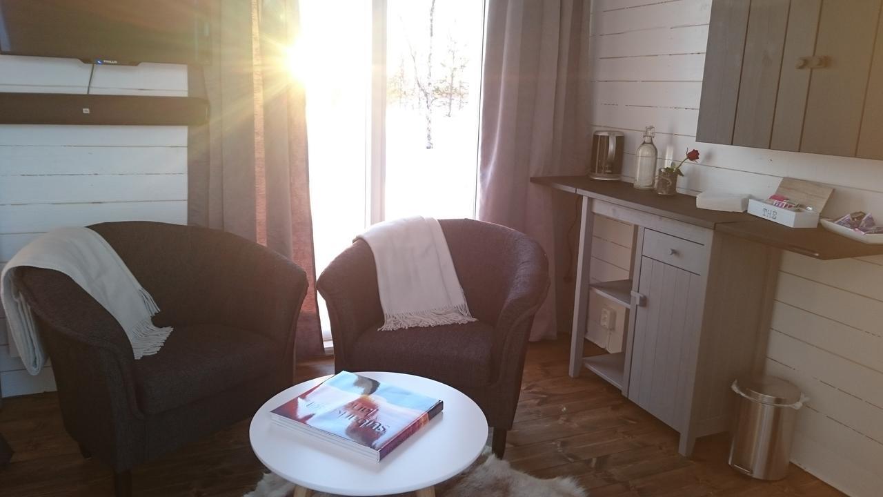 Arctic Gourmet Cabin Kiruna Room photo