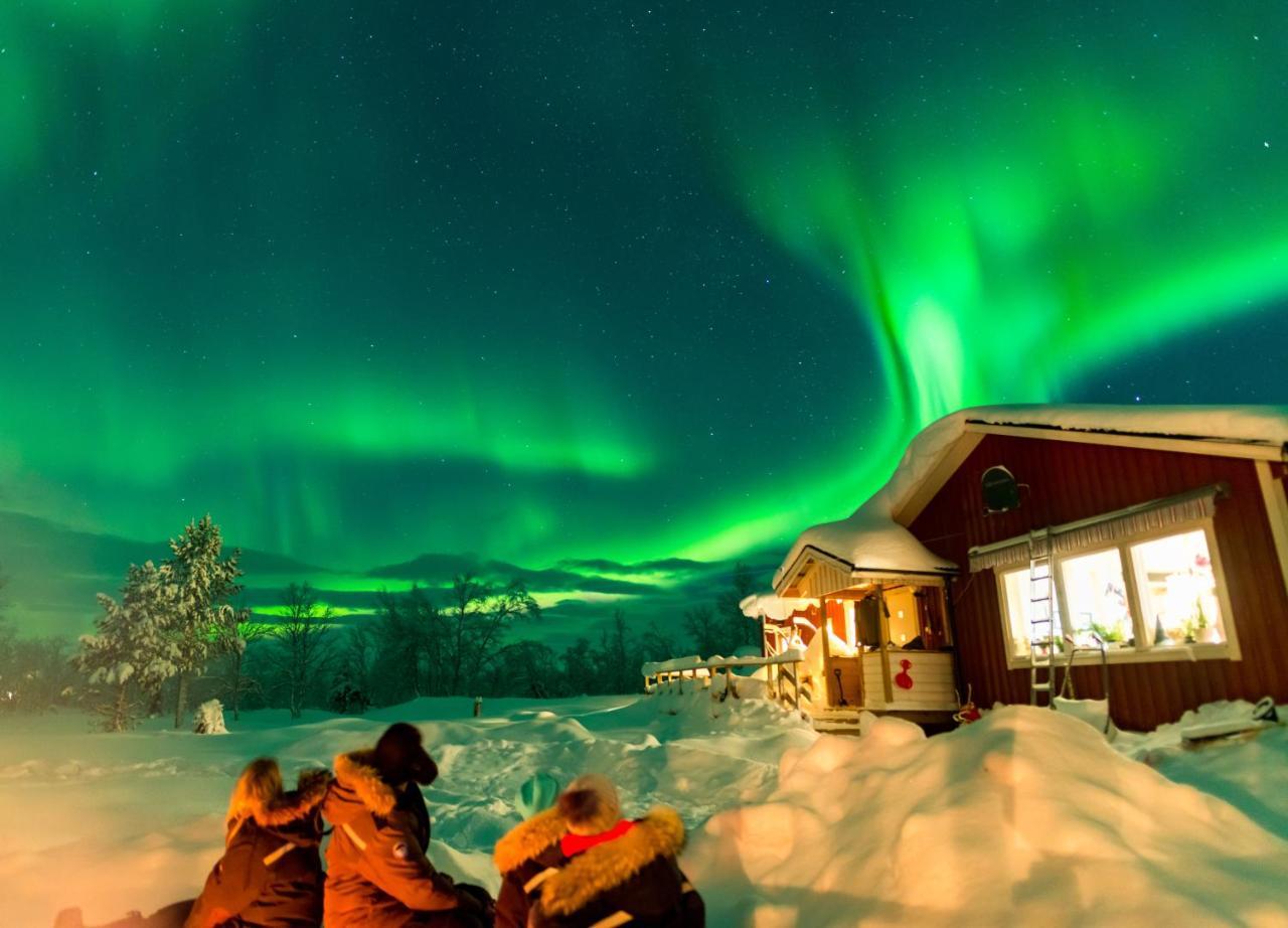Arctic Gourmet Cabin Kiruna Exterior photo