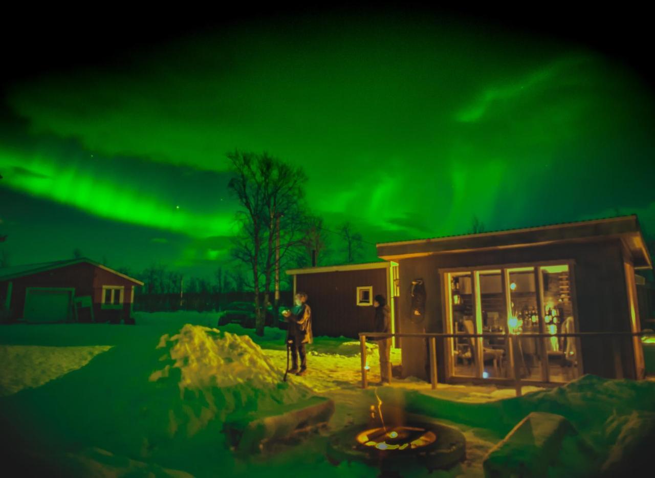 Arctic Gourmet Cabin Kiruna Exterior photo