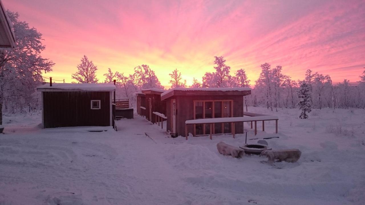 Arctic Gourmet Cabin Kiruna Exterior photo