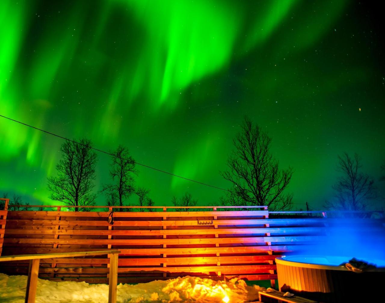 Arctic Gourmet Cabin Kiruna Exterior photo