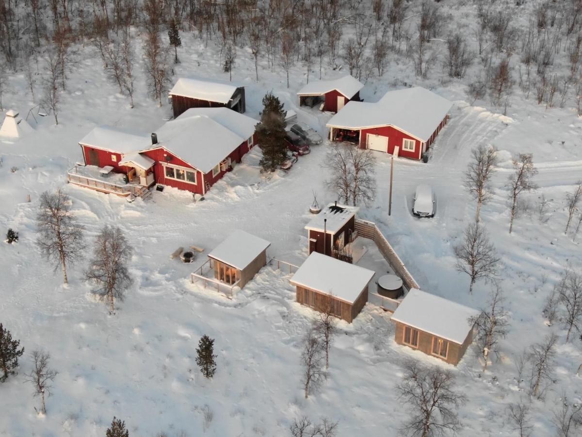 Arctic Gourmet Cabin Kiruna Exterior photo